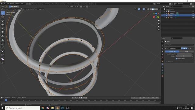 Blender 2.91 Curve Bevel Profile - Mograph Extrude смотреть онлайн