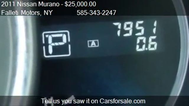 2011 Nissan Murano S AWD - for sale in Batavia, NY 14020 смотреть онлайн