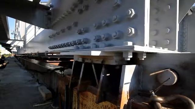 Надвижка железнодорожной фермы смотреть онлайн