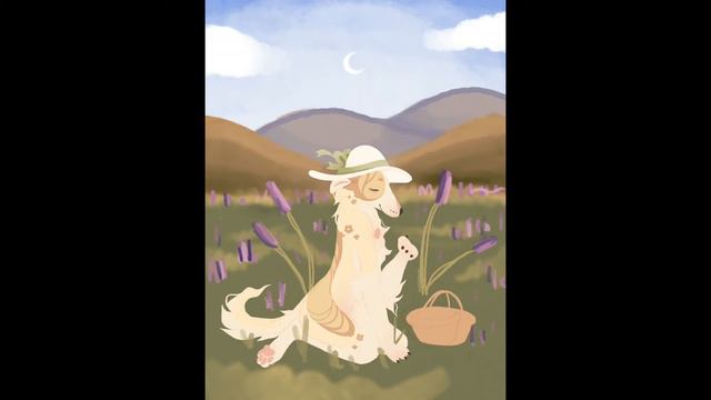 Lavender Fields - Furry Speedpaint смотреть онлайн