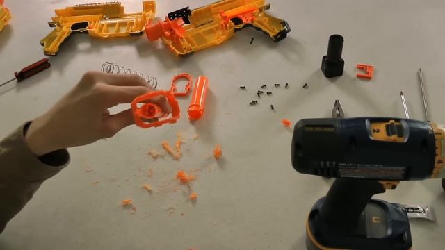Recon CS-6 Air Restrictor + Lock Modification - Nerf Socom Mods смотреть онлайн