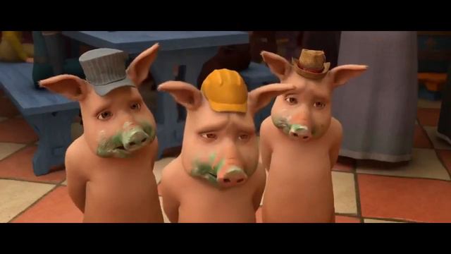 Shrek Forever After (2010) Do the Roar Scene смотреть онлайн