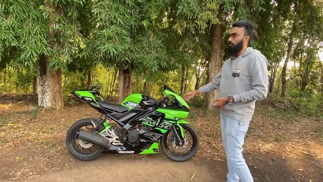 Fully Modified | Yamaha R15 V3 To Yamaha R1 | Detailed Review | Malayalam смотреть онлайн