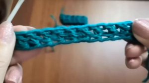 Эластичный набор петель крючком. Резинка крючком.