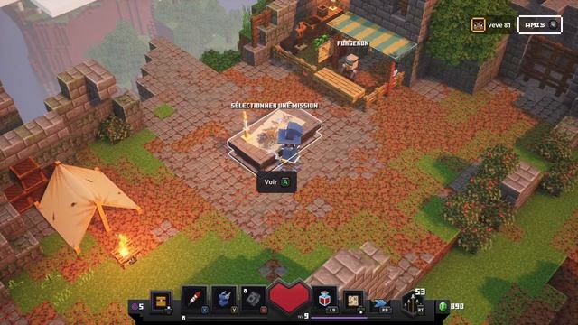 Minecraft Dungeons | Français | x box one x | смотреть онлайн