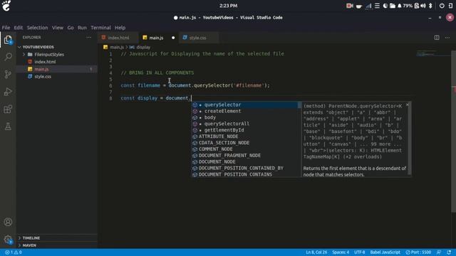 File Upload and preview using vanilla Javascript and Forms | createObjectURL Method | iframe Tag смотреть онлайн
