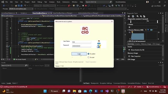 Open source C# [CSharp] Inventory system with oracle DB v10g смотреть онлайн