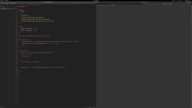Translate text using AWS & Golang (AWS Translate) смотреть онлайн