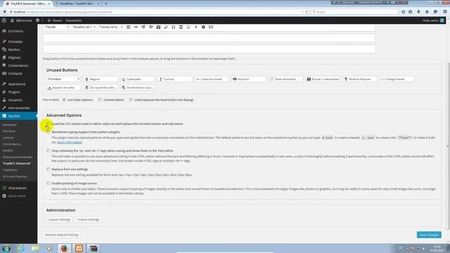 Curso Básico de Wordpress Leccion 4 - Parte 4 - TinyMCE Advanced смотреть онлайн