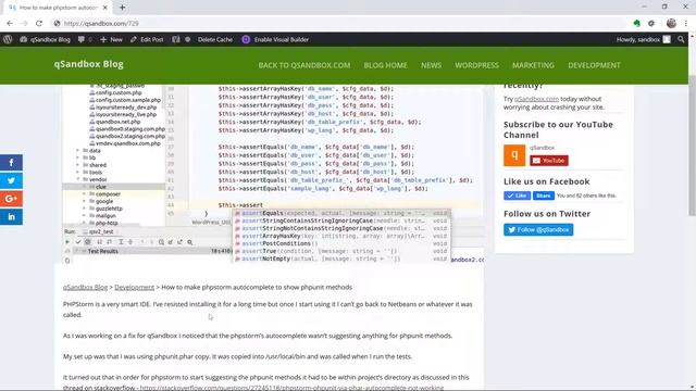 How to make phpstorm autocomplete to show phpunit methods смотреть онлайн
