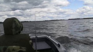 Swimmer 370XL PRO ход по волне!