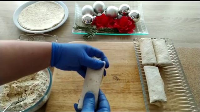 Очень вкусный завтрак из лаваша с творожным сыром и ветчиной! Семья в восторге! смотреть онлайн