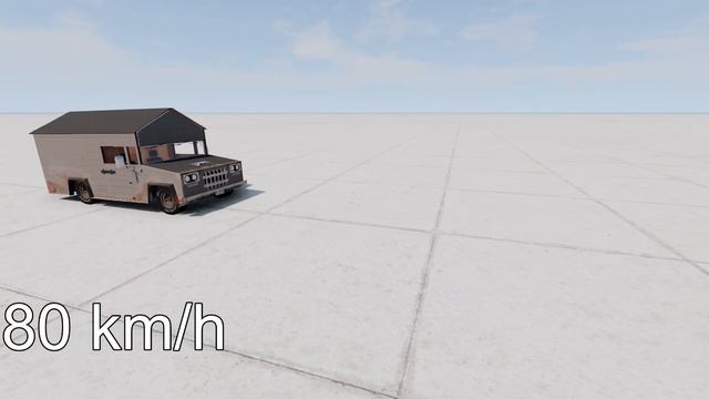 DIY SHEDBOX vs RANGE ROVER! 150 Km/H CRASH TEST! - BeamNg Drive смотреть онлайн