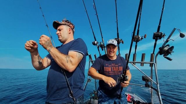 Лосось на 3 киллограма! - Выпрыгнул свечкой из подсачника | Рыбалка в Карелии | смотреть онлайн