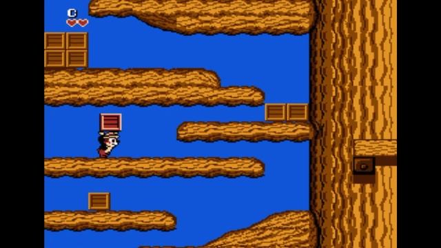 Dendy (Famicom,Nintendo,Nes) 8-bit Chip & Dale 1часть уровень 2