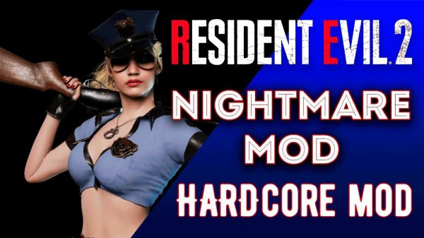 RESIDENT EVIL 2 NIGHTMARE MOD ► HARDCORE MOD #residentevil2 #capcom