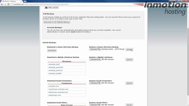 How to Restore a Home Directory Backup in cPanel смотреть онлайн