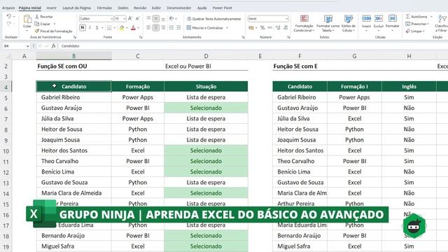 Funções SE, E & OU no Excel - Saiba as Diferenças e Como Usar [GUIA DEFINITIVO] смотреть онлайн