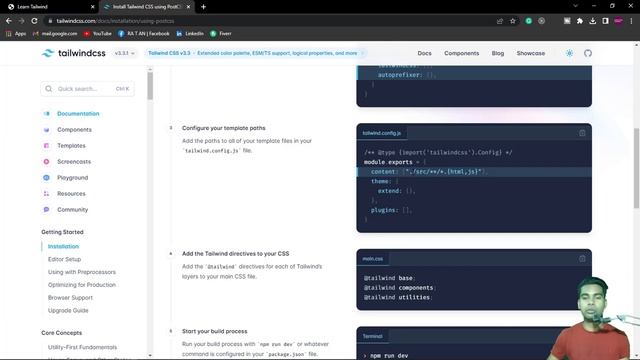 how to install tailwind intellisense or create simple navigation with tailwind | tailwind tutorial смотреть онлайн