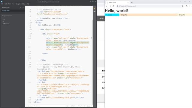 Bootstrap: 3. Text und Tabellen formatieren смотреть онлайн