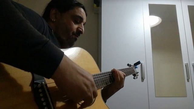 Jamming chords with my acoustic Parkwood guitars смотреть онлайн