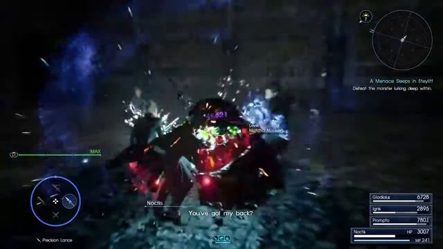 FINAL FANTASY XV - Prompto & Noctis Link-Strike (lance) смотреть онлайн