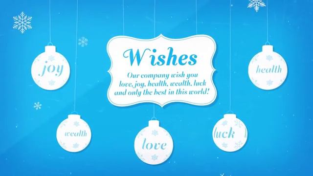 Christmas and New Year — Intro Opener (After Effects template) смотреть онлайн