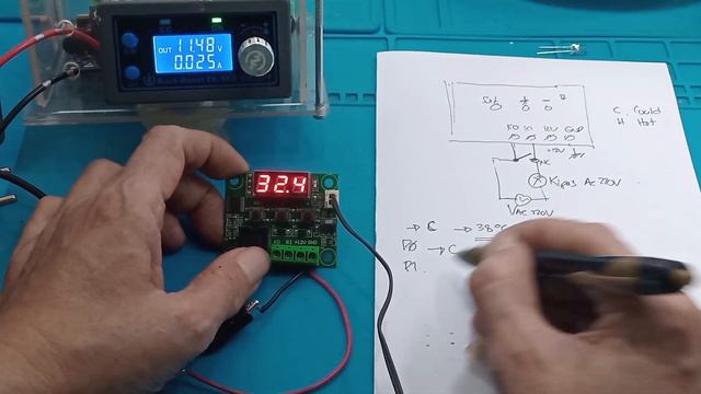 Cara Setting Thermostat W1209 смотреть онлайн