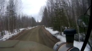 Первый дальняк для урал 4320!Учусь управлять уралом!