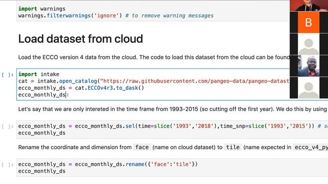 COESSING 2021: Python tutorial "ECCO data analysis, part 2" смотреть онлайн