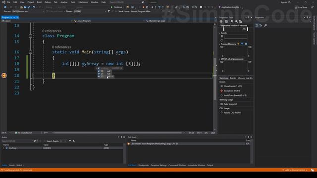 №44. C#. Ступенчатые массивы. Зубчатые массивы смотреть онлайн