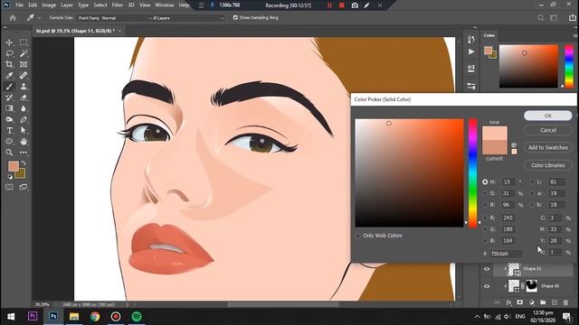 How to Turn Photos into Cartoon Effect - Photoshop Tutorial смотреть онлайн