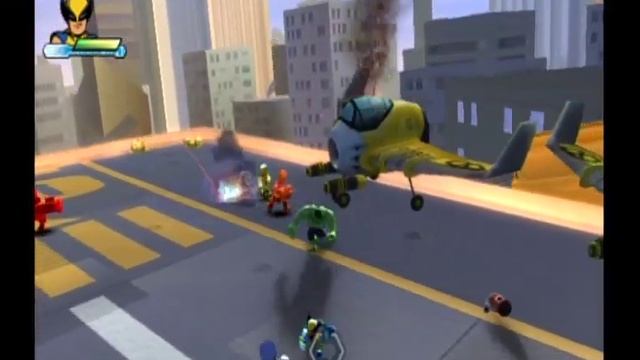 Marvel Super Hero Squad Walkthrough Part 1:3 (Wii) смотреть онлайн