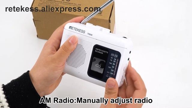 Retekess TR606 Cassette Player Tape Radio смотреть онлайн