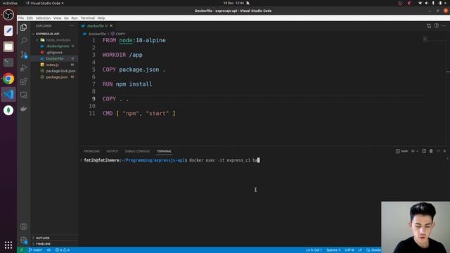 I jumped into docker container to see the file system. That's amazing :) смотреть онлайн
