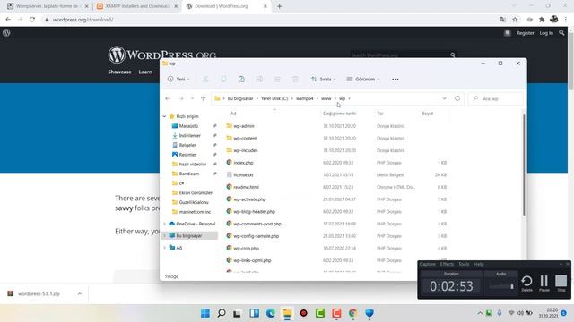 Wordpress Dersleri Part-1 || Wordperss kurulumu смотреть онлайн