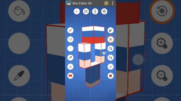 как создать костюм в Skin Editor 3D