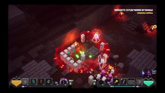Minecraft Dungeons - All Bosses + Cutscenes ( DLC ) ПЫЛАЮЩАЯ КУЗНИЦА ! ВЫЖИВАНИЕ ! МАЙНКРАФТ 🐱👤😱 смотреть онлайн