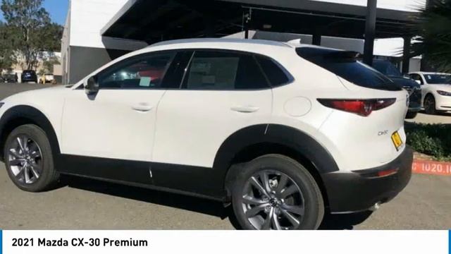 2021 Mazda CX-30 Premium FOR SALE in Corona, CA M4673 смотреть онлайн