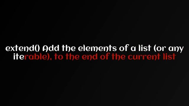 What Are List Methods In Python смотреть онлайн