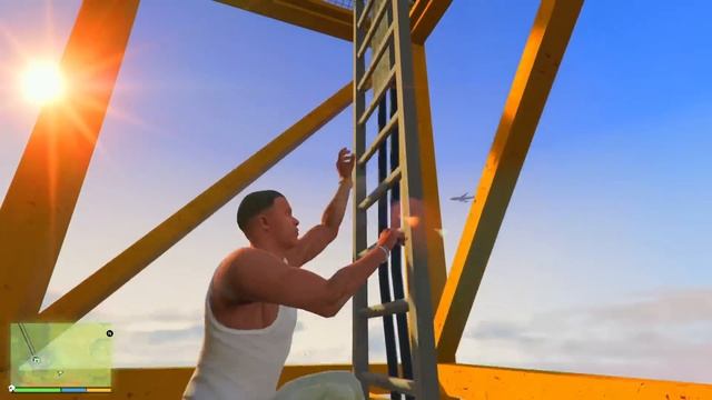 Забрался на Самую ВЫСОКУЮ ВЫШКУ и Спрыгнул с Неё в ГТА 5 Моды! (Максимальная Высота GTA 5 Mods) смотреть онлайн