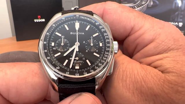 Unboxing the special edition Bulova Lunar Pilot 96A225: the affordable moon watch. смотреть онлайн