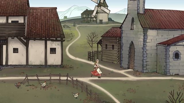 Прохождение Pentiment - 22 - Завершаем Раннюю Историю Тассинга смотреть онлайн