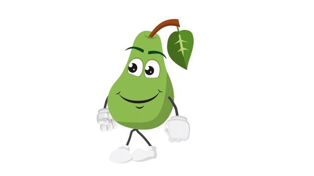 Guava fruit animation - free to use - green screen - Idle, Walk, Run and Kick Animations смотреть онлайн