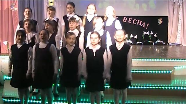 Поздравление учащихся начальной школы ГБОУ СОШ 1034города Москвы с 8 Марта смотреть онлайн