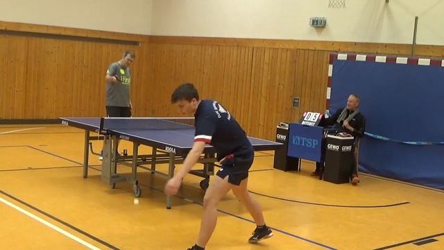 Linus Dreykorn vs Fehr 20211113 DJK Sparta Nuernberg vs Effeltrich 2 Table Tennis Bayernliga 8 смотреть онлайн