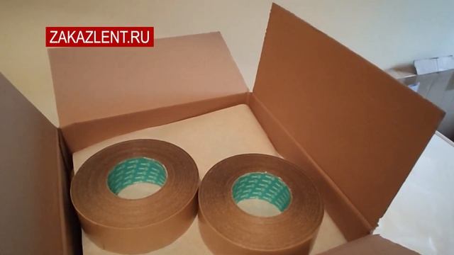 Двухсторонняя клейкая лента армированная стекловолокном / Доставка скотча по России смотреть онлайн