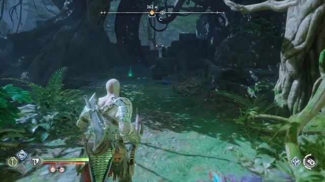 God of War Ragnarok 19 Бой Кратоса и Королевы валькирий / русская озвучка без комментариев смотреть онлайн