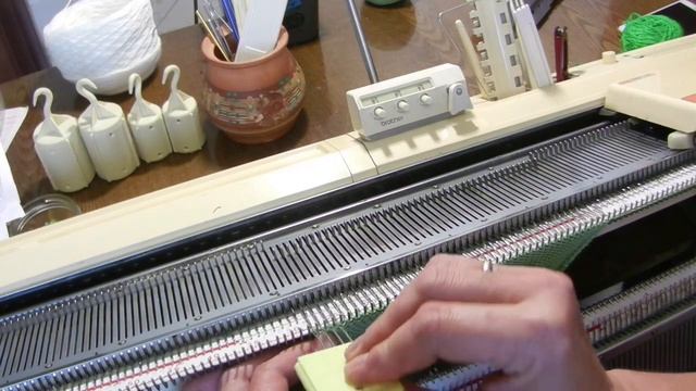 Вязальная машина. Наборный деккер/ Деккер-трансформер/Выдвижной деккер смотреть онлайн