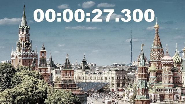 1 минутный таймер обратного отсчета - будильник смотреть онлайн